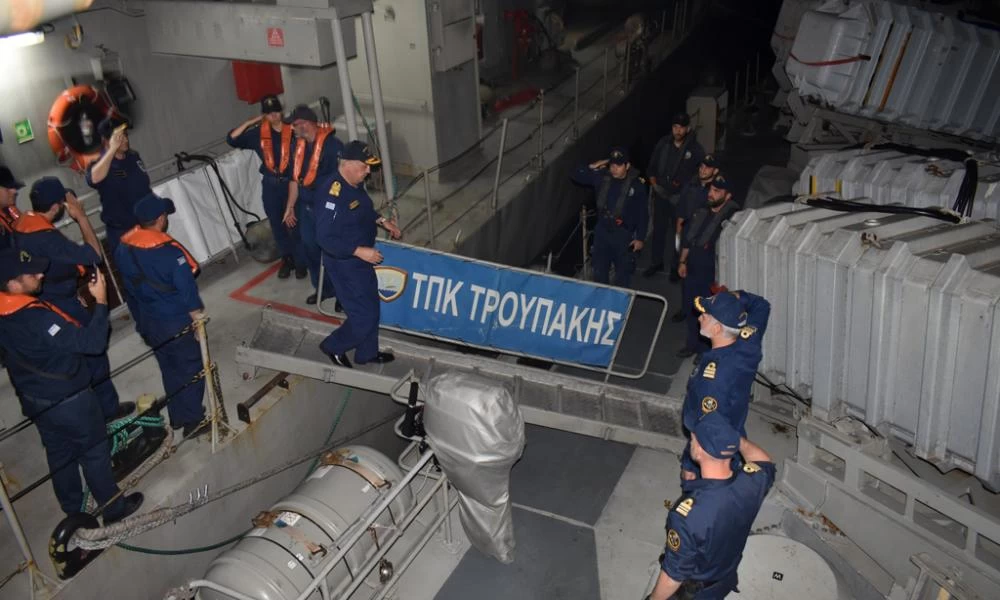 Επίσκεψη Αρχηγού ΓΕΝ σε Πολεμικά Πλοία και Μονάδες του Ανατολικού Αιγαίου
